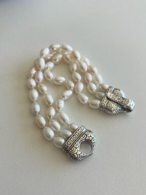 JEDO Knotted Pearl Bracelet Made in Bali